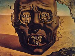 The Face of War (Salvador Dali, 1940)